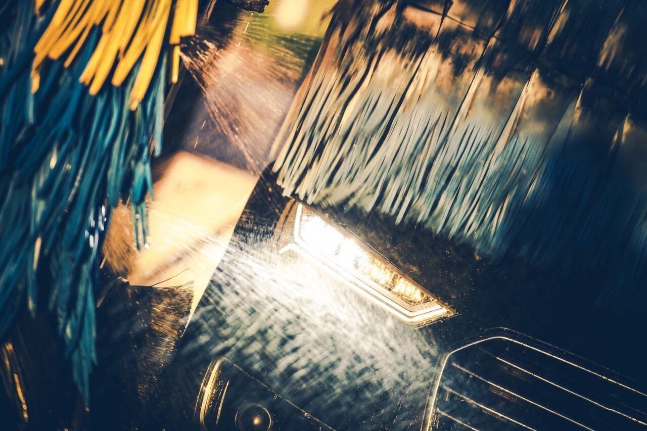 Washing Modern Vehicle
