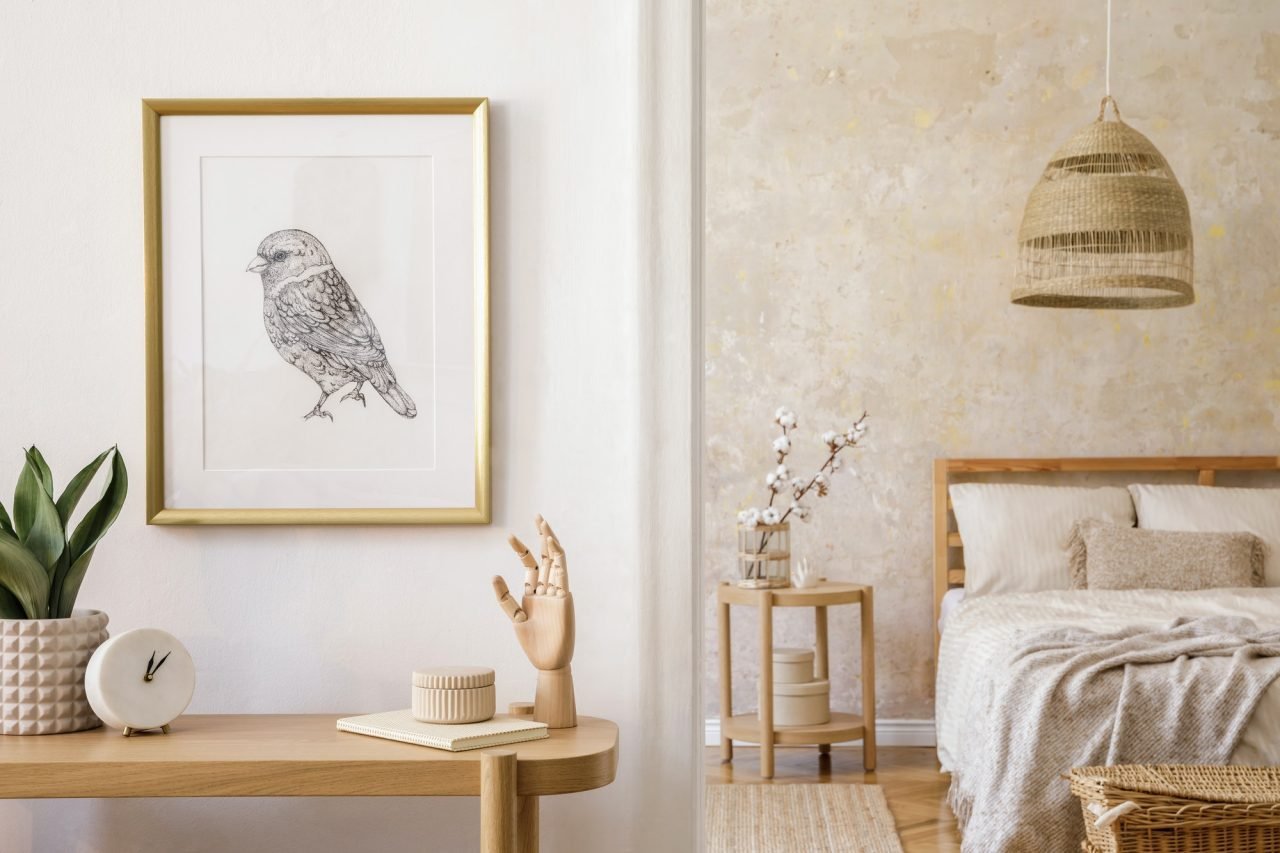 Interior design of bedroom