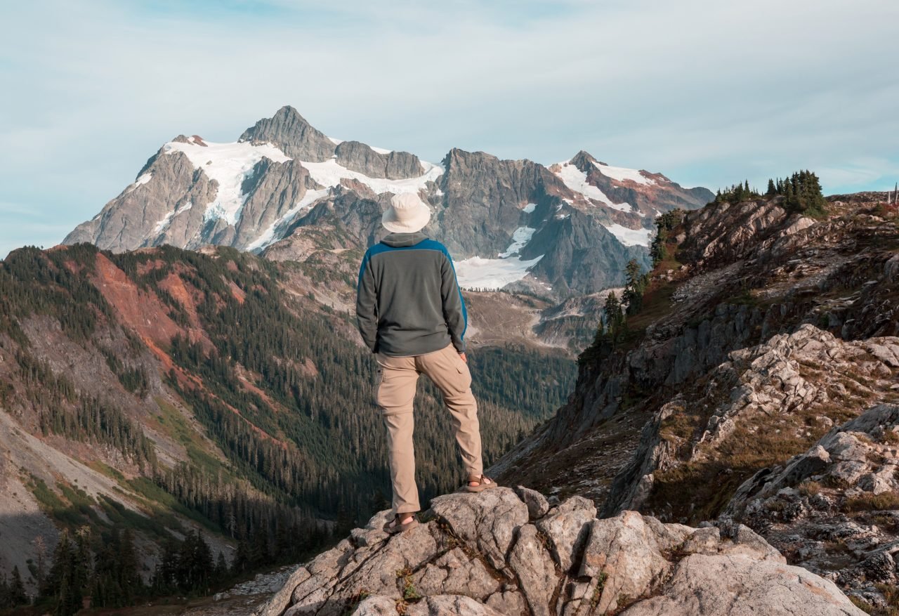 Hike in mountains